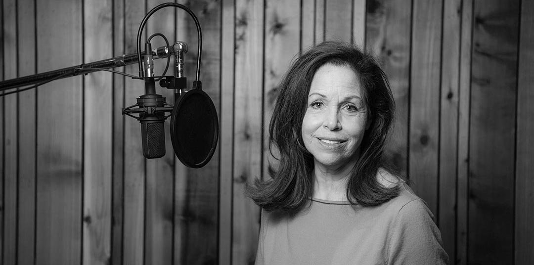 Lorraine Nelson in studio